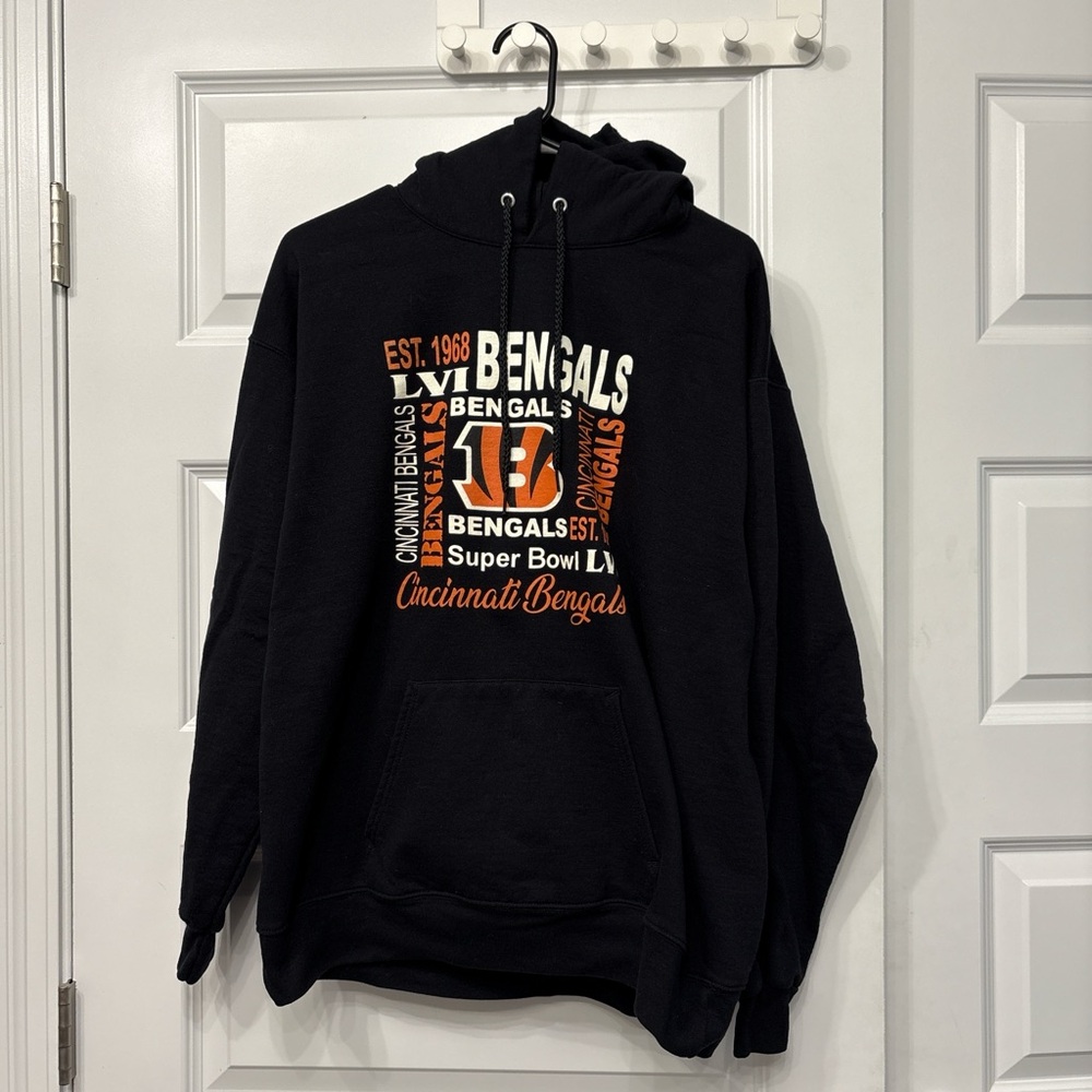 Cincinnati Bengals Black Hoodie